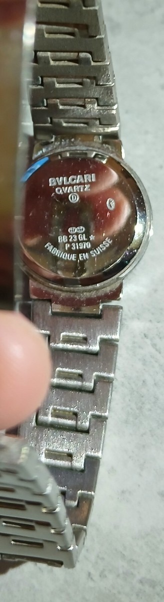 bvlgari Stainless Steel Quartz Ladies watch BB23GL P 31970 very