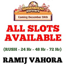 ALL TYPE OF SLOTS :- GIFT PARTNERS EVENT (GAR...