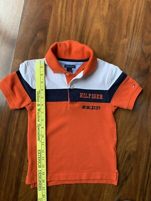 Tommy Hilfiger Boys' Short Sleeve Polo Shirt Size Multicolor