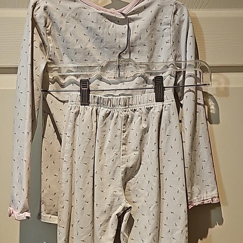 Cecil and Lane girls rose pajama set size 6 - Picture 4 of 8