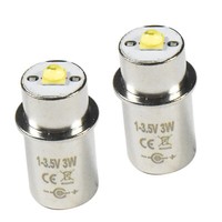 2-Pack Hqrp Led Lampen FüR Maglite Halogen, LMSA201 LWSA201, Mag-Num Star Xenon