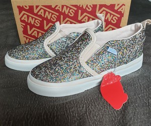 vans asher glitter