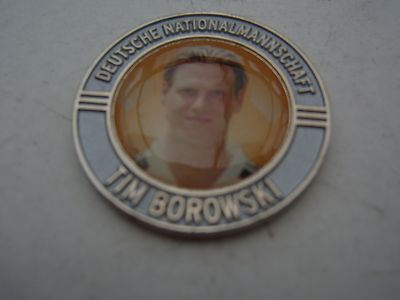Pin chip coin Tim Borowski silver DFB German national team Bremen