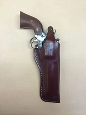 Ruger Blackhawk Vaquero Bisley & similar  6.5" barrel leather holster #9242