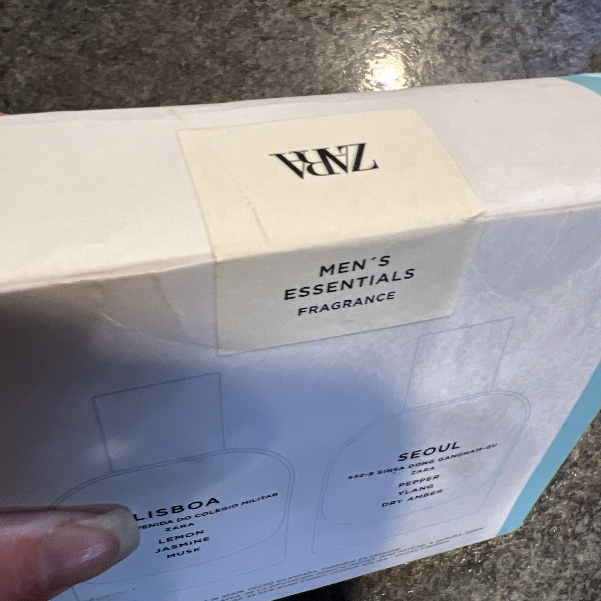 Zara Combo 2点セット 100ml ZARA SEOUL + LISBOA SET for MEN 2 x 3.38 oz (100 ml) EDT