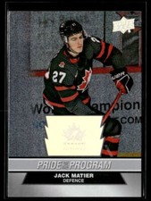 2023-24 Pride Of The Program Foil Jack Matier #77