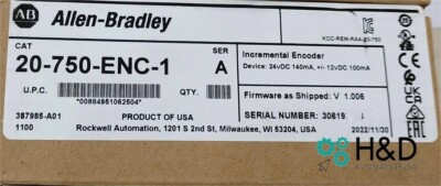 20-750-ENC-1  Allen-Bradley   Option Module   【New and Sealed】