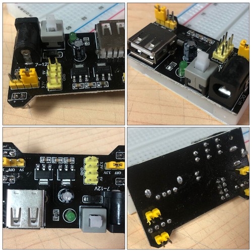 6 PCS Leistungsmodul 3,3 V 5 Steckbrett-Netzteil Steckbrettmodul - Bild 3 von 12