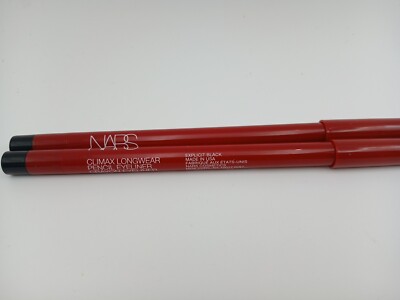 2x25 Nars - Climax Longwear Eyeliner Crayon - Explicit Black - 0.01 Oz