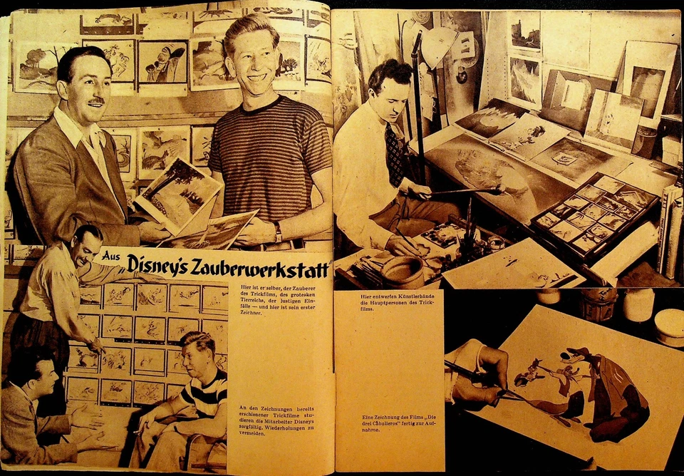 Filmpost December 31 1948 Walt Disney Marx Brothers Alice in Wonderland - Image 3 of 4