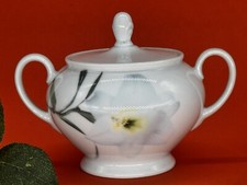 Rosenthal Zuckerdose Zuckertopf,  Aida Fleur de Chine Lilie NEU