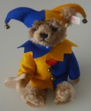 Top: Steiff Teddy Schabernack 651076 "Till Eulenspiegel" All Labels 26 Cm