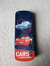 CARS 2 Kids Tin Pencil Case Boys SCHOOL