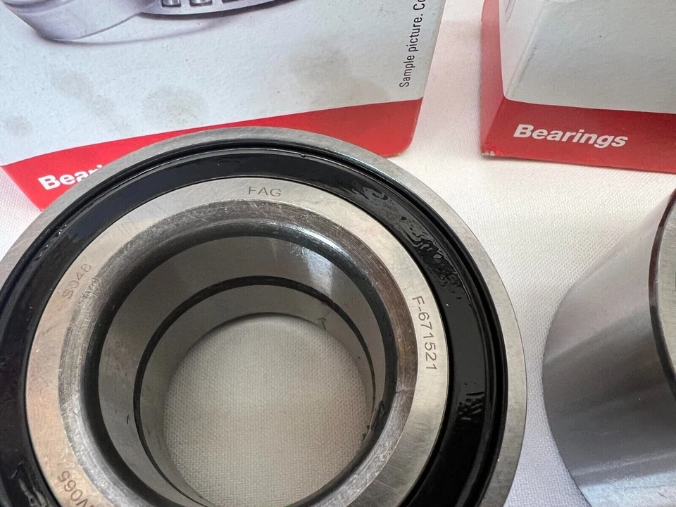 JUEGO DE 2 COJINETES DE RUEDA TRASERA LATERALES IZQUIERDO Y DERECHO FAG para PORSCHE 911 944 968-BMW-VW Foto 3 de 4