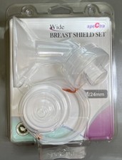 Spectra Breast Shield Set - Wide with Tubing Sz M/24mm Brand New Factory Sealed