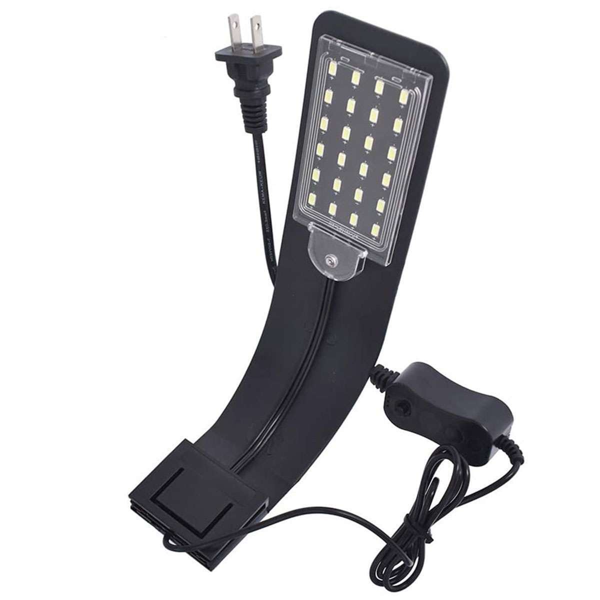 Plants Grow Light Waterproof Clip-on Lamp Fish Tank Us