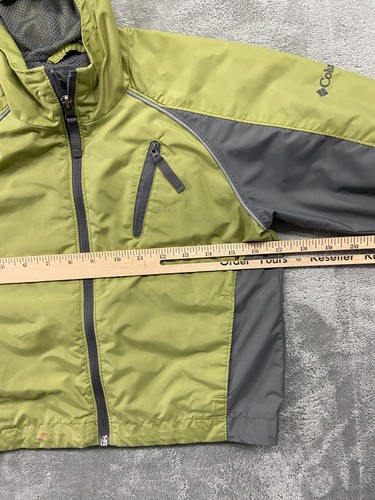 Columbia Jacket Boys Youth 4/5 Army Green Hooded Hunting Winter Coat Gorpcore - Picture 8 of 10