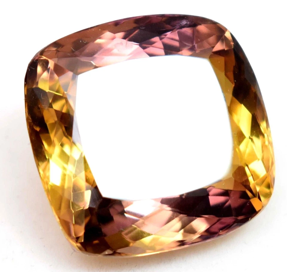 VVS 45.30 Ct Natural Bolivia Ametrine Untreated Bi-Color Certified AAA+ Gemstone - Image 2 of 4