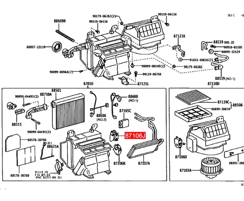 NEW For Lexus GS300 GS430 IS300 RX300 8710630371 Mode Heater Blend Door Actuator - Bild 1 von 6