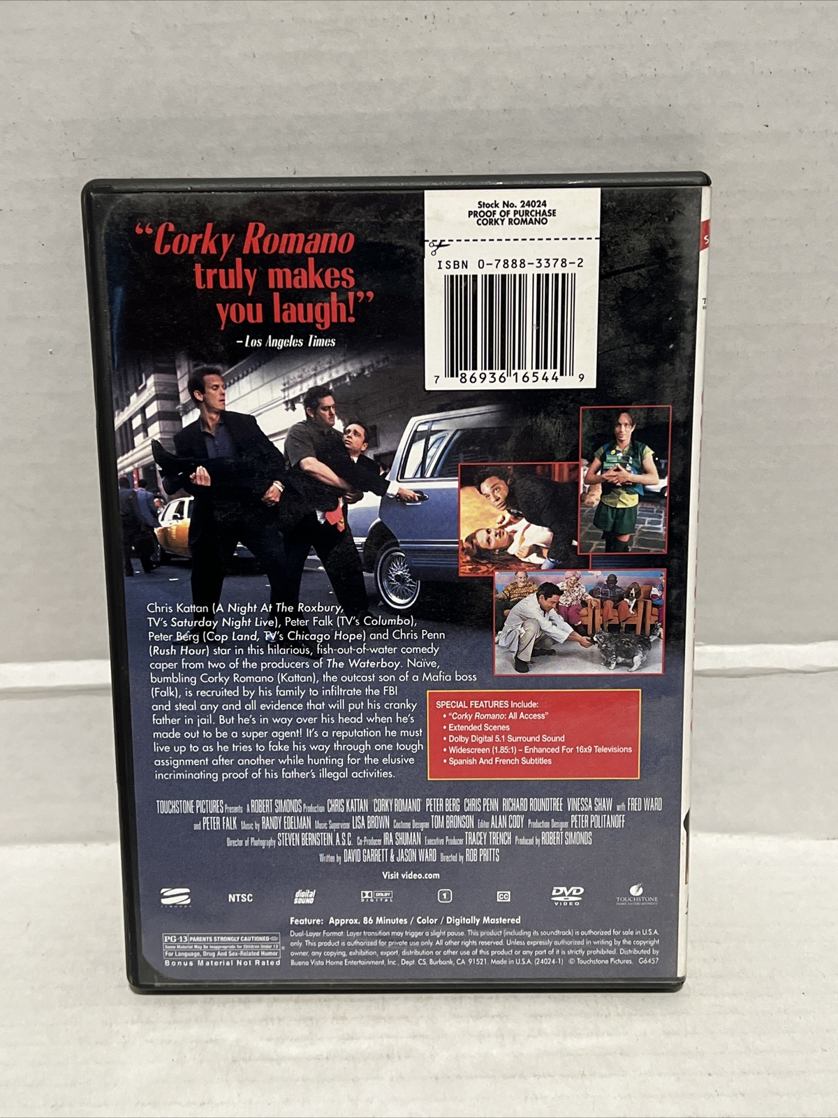 Corky Romano (DVD, 2001) 786936165449 eBay