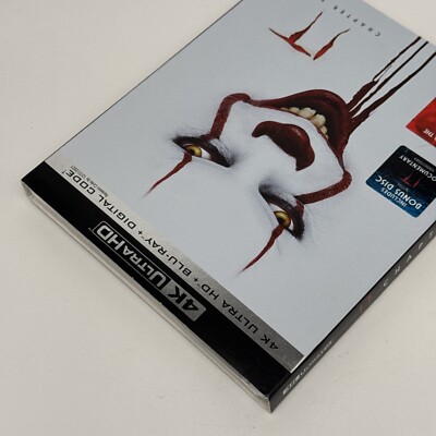 It Chapter Two (2019) 4K Ultra HD Blu-ray 3-Disc US Release w/SLIPCOVER