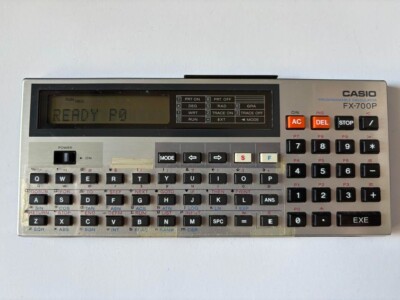 CASIO FX-700P ポケットコンピューター CASIO FX-700P Pocket Computer Pokecon Function Calculator