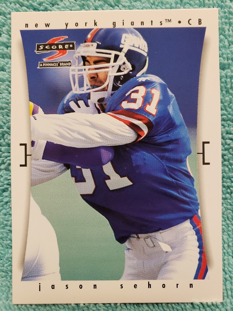 1997 SCORE JASON SEHORN #147 NEW YORK GIANTS | eBay