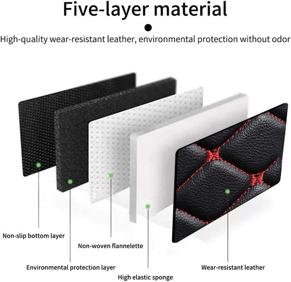 Fit For Nissan Maxima 2000-2024 Car Floor Mats Luxury Carpets Cargo Liners Auto - Изображение 2 из 4