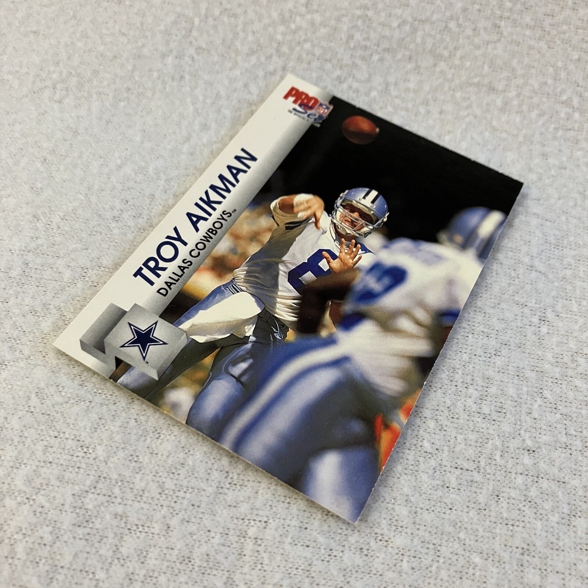 1992 Pro Set Football #473 Troy Aikman Dallas Cowboys NFL | eBay