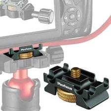 Tether DSLR Digital USB Cable Bloak Arca Lock Clip Clamp Quick Release Plate