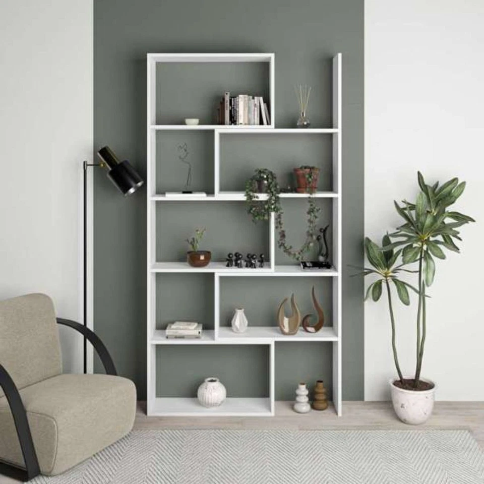 Libreria Wish estensibile angolare bianca 200h - Immagine 4 di 4