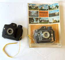 Vintage Minica Camera LOT Novelty Toy Plastic Original Package Miniature Lot 2