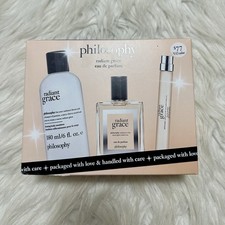 Philosophy Radiant Grace Eau De Parfum 3pcs Set. New In Box. Free Shipping