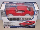 1973 NISSAN SKYLINE 2000GT-R KPGC110 RED 1/24 DIECAST MODEL MAISTO Assembly Line