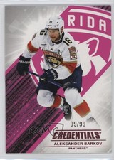 2024-25 Upper Deck Credentials Pink 9/99 Aleksander Barkov #16 04o5