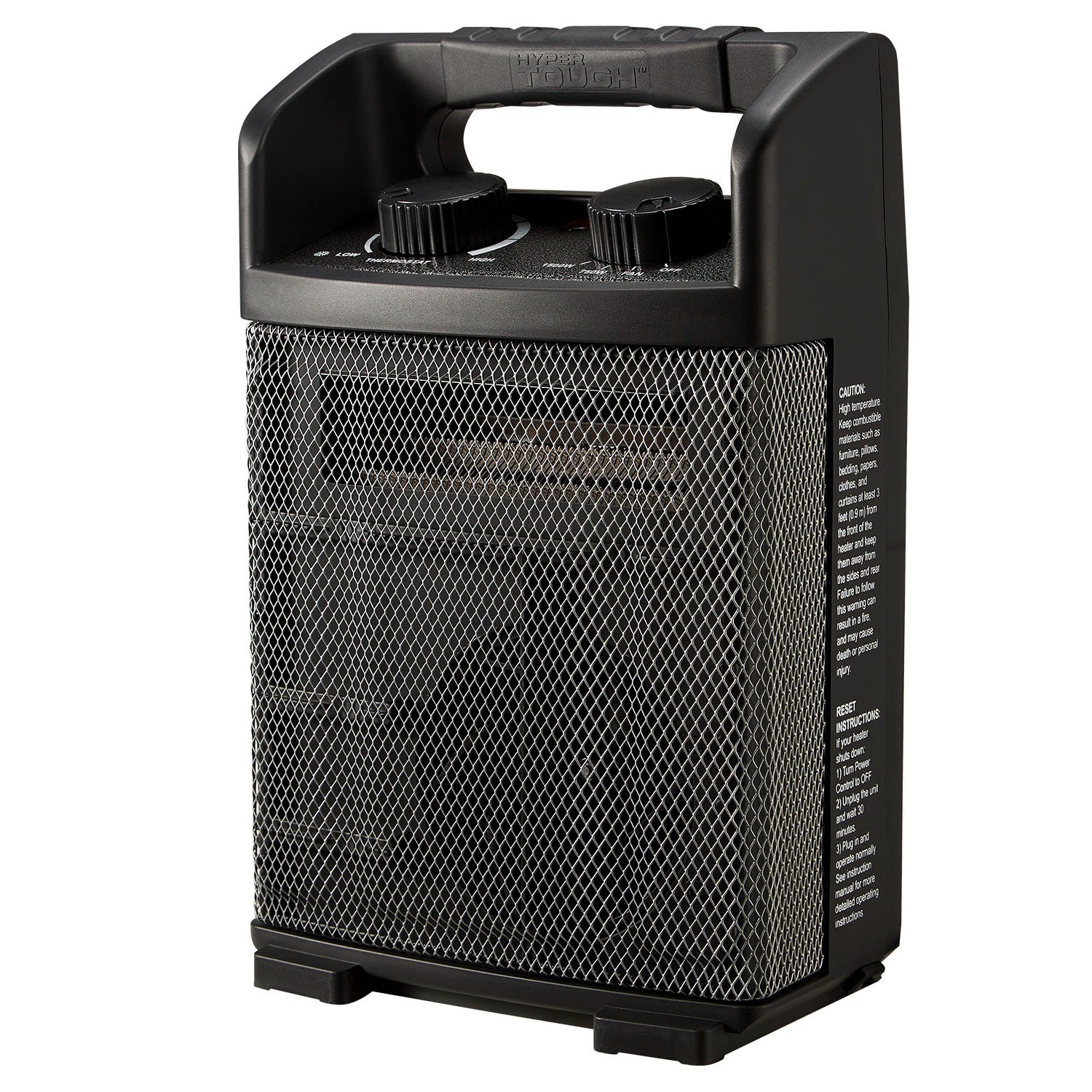 Hyper Tough 1500W Space Heater Heavy Duty Utility Garage Indoor Heater