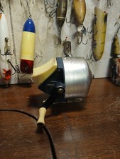 Vintage Bronson Hawk 903 Fishing Reel Made in USA Sound Working Order