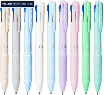 Four Candies Multicolor Pens, Fine Point Colored 4-in-1