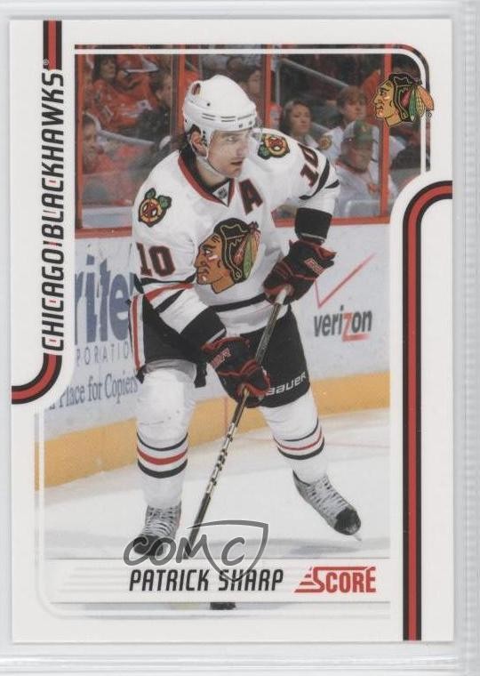 2011-12 Score Glossy Patrick Sharp #116 0a1