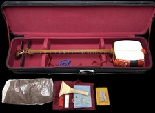 READY TO PLAY Shamisen CHUZAO JIUTA Japanese Musical Instrument L:98cm N:2.6cm