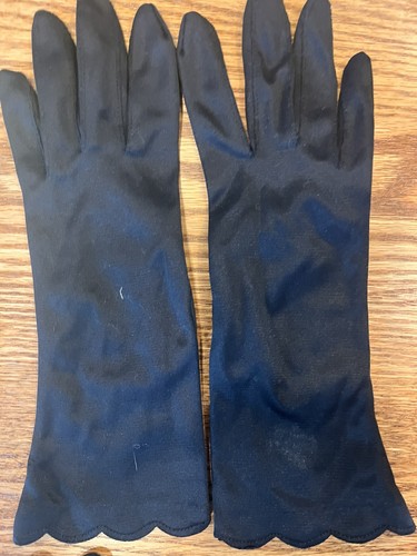 Vintage 9 Pairs of Ladies Gloves Black White Opera Stetson Hansen Fownes Whitbey - Picture 22 of 24