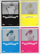 2007 Topps Moments & Milestones Full Rainbow Plate Mickey Mantle 1/1 NY Yankees