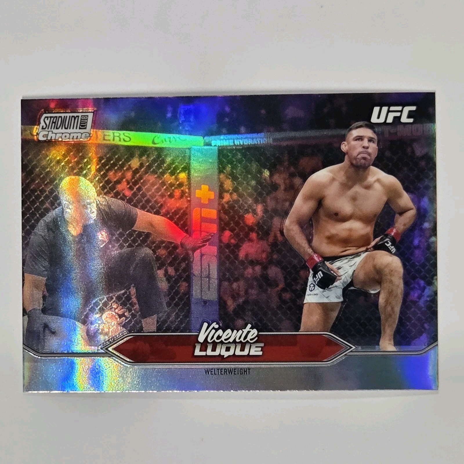 2025 Topps Stadium Club UFC - Chrome Vicente Luque #C-119 Refractor