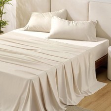 Queen Sheet Set, Rayon Derived from Bamboo, Cooling Sheets, PureWoven,