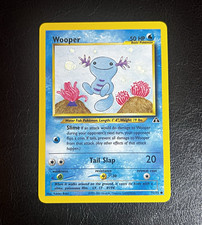 The Pokémon Company Wooper Neo Discovery 71/75 EN Regular Common 50HP on eBay