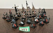 Warhammer The Old World High Elf Realms Bowmen & Spearmen Regiments Part Painted