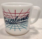 Vintage Anchor Hocking Milk Glass Graceland Mug