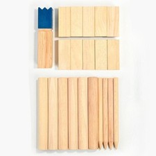 Kubb Yard Game Set Outdoor Tossing Game Practical Interactive Fun for Lawn Yard