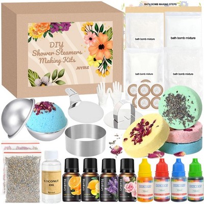 Bath Bomb Making Kit- 49Pcs DIY Bath Bomb Kit for Aldult, Make Your Own  Showe... | eBay