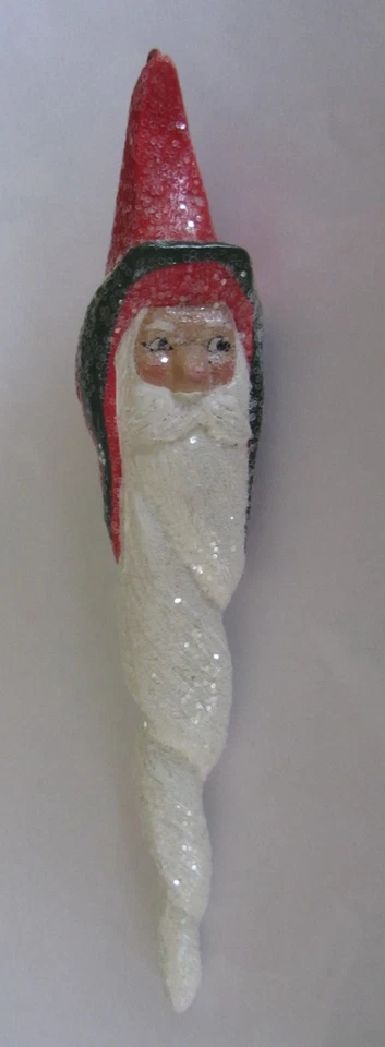 Casa de Hatten Denise Calla 1995 de colección cabeza de Santa hielo adorno colgante usado en excelente estado Foto 4 de 4
